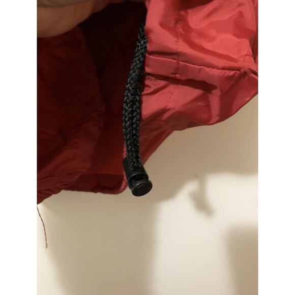 Vintage Walt Disney Mickey Red 1/2 Zip Hooded Pullover Jacket Youth Size S - Picture 6 of 10